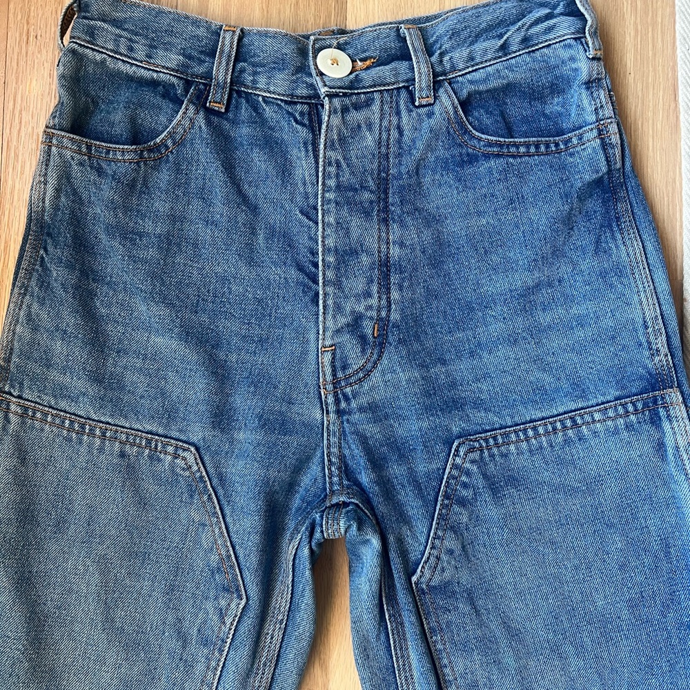 Jesse kamm handy’s in cowboy denim size 4